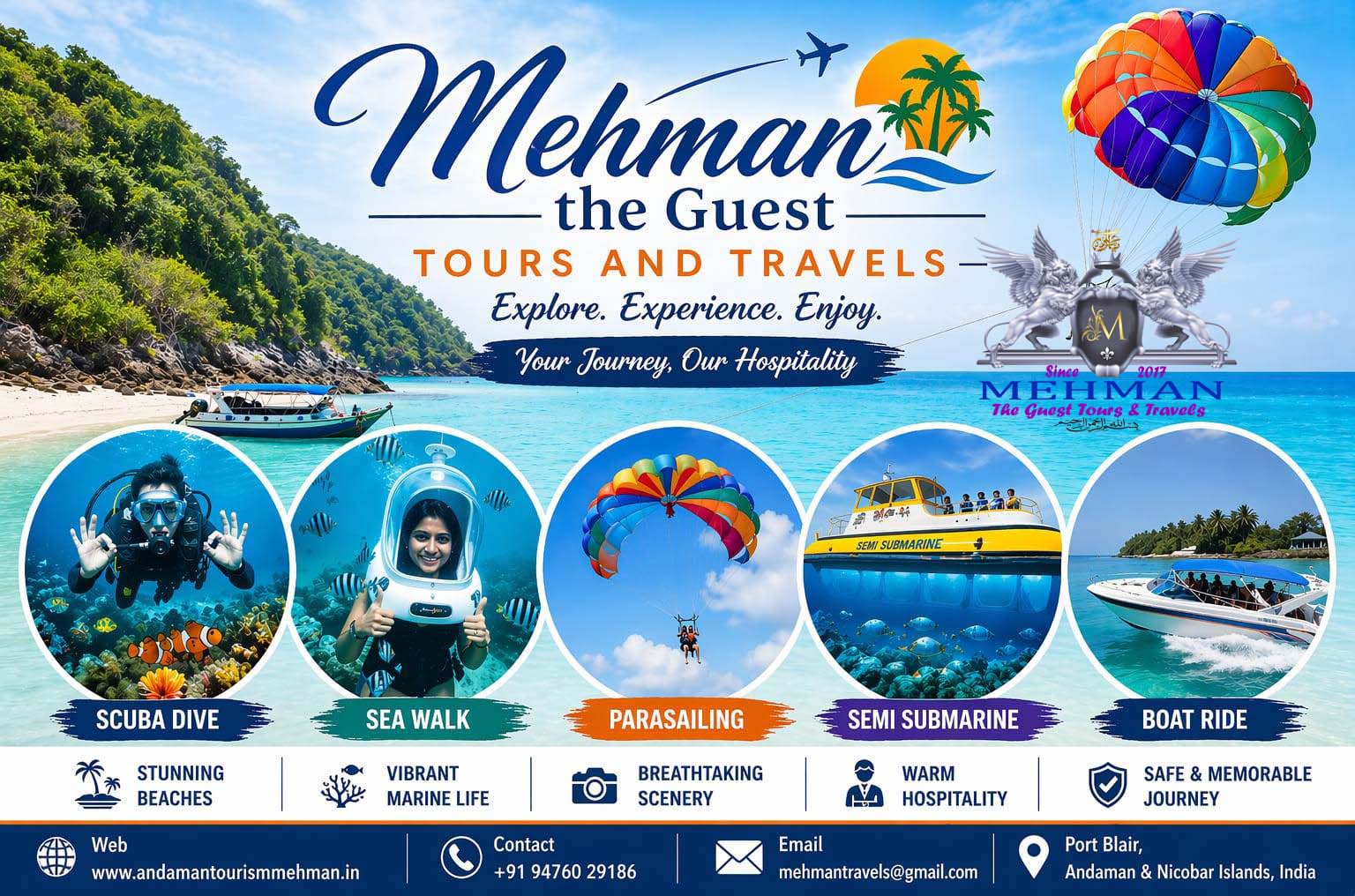 Andaman Travel Agency Mehman The Guest Tours and Travels