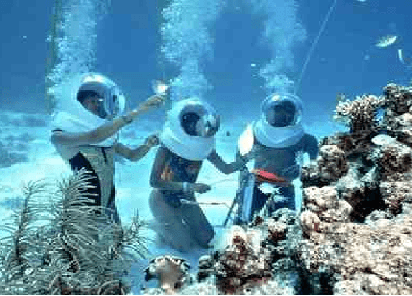 Sea walking Andaman
