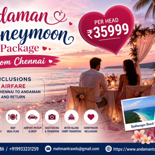6 Days Andaman Tour Package from Chennai