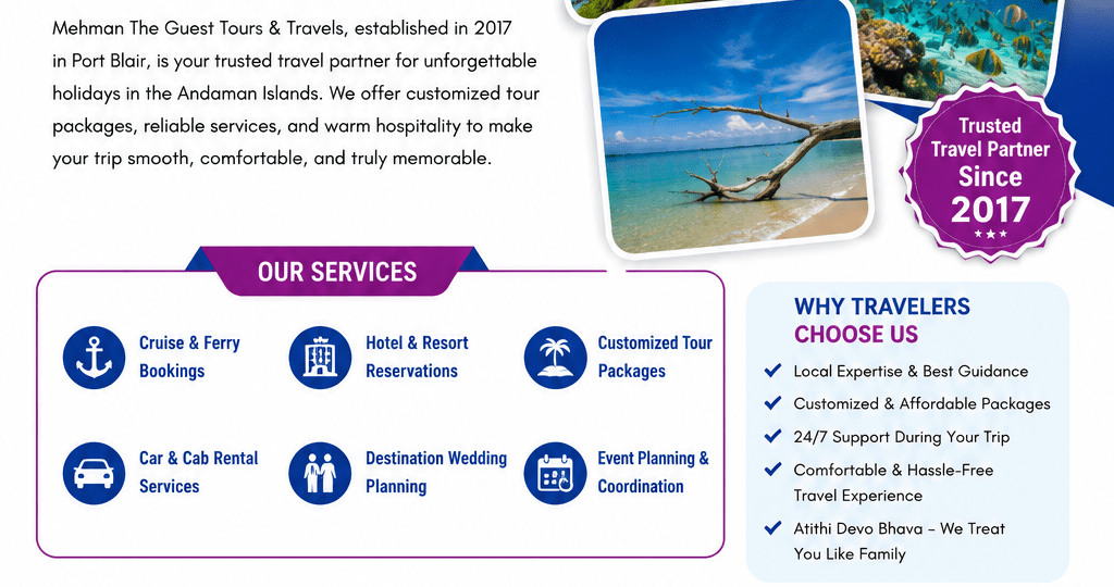 About Mehman Travel Andaman