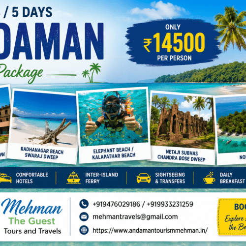 4 Nights 5 Days Andaman Budget Package