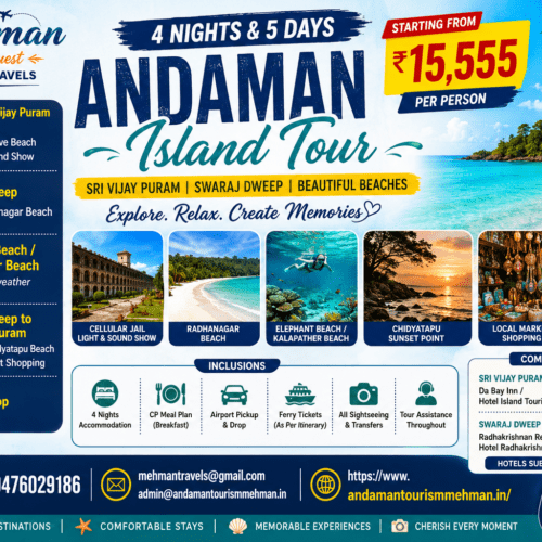 4 Nights 5 Days Andaman Tour Package