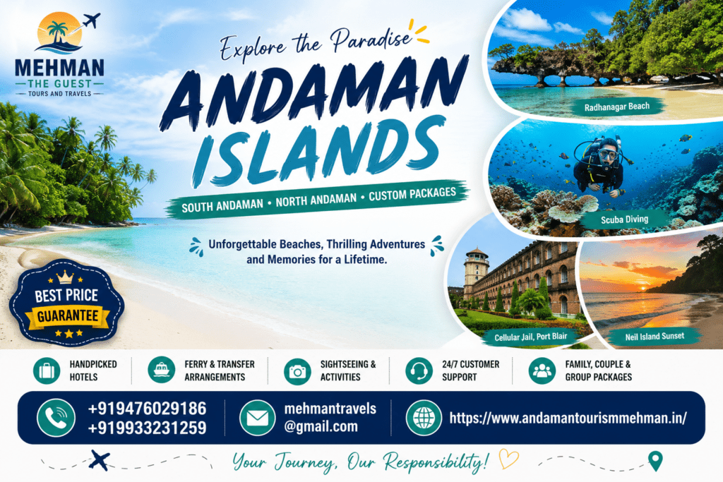 South&North Andaman Itinerary Guide